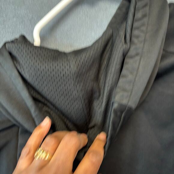 Nike Dri Fit Hoodie Mesh Lined Hood Pullover Embroidered Logo Swoosh Jumper - Picture 12 of 12